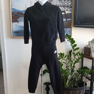 Gap Hoodie and Nike Joggers Size 7 Like New